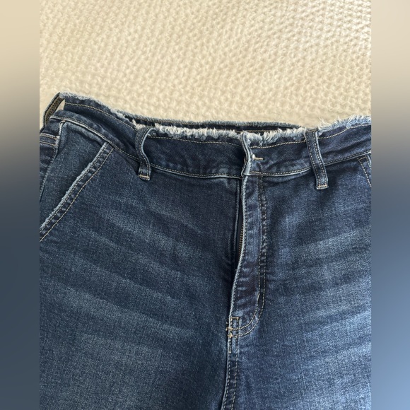 KanCan Trousers with Distressed Waist - Picture 3 of 9